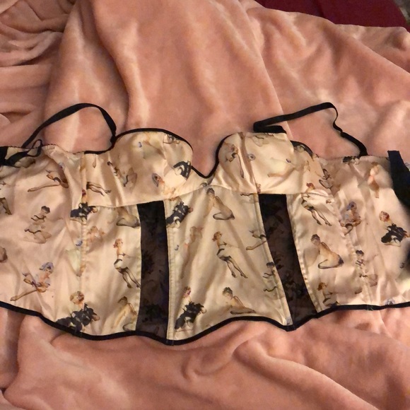 Super cool Pin Up corset. New with no tag.